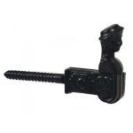 Arrt de volet tte de bergre  visser - noir rollinger