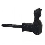 Arr�t de volet t�te de berg�re � visser - noir rollinger