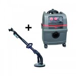 Aspirateur eau et poussire asp255 + ponceuse girafe pog225 leman