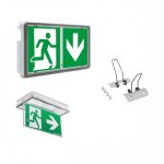 Baes one universel evacuation ip44 + porte drapeau standard + kit d'encastrement bloc. tech Baes one universel evacuation ip44 + porte drapeau standard + kit d'encastrement bloc. tech