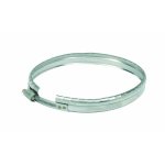 Bague à griffes en inox pour tubage flexible - diamètre 125 x 131 mm ten Bague à griffes en inox pour tubage flexible - diamètre 125 x 131 mm ten