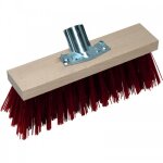Balai de cantonnier crynovil - rouge - 40 cm taliaplast