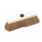 Balais d'extérieur fibres - monture bois - largeur 29 cm bricozor Balais d'extérieur fibres - monture bois - largeur 29 cm bricozor