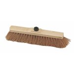 Balais d'extérieur fibres - monture bois - largeur 40 cm bricozor Balais d'extérieur fibres - monture bois - largeur 40 cm bricozor