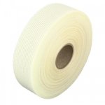Bande  joint pour plaque de pltre - fibre de verre adhsive - 153 m bricozor