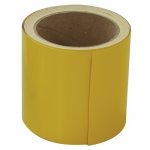 Bande de repérage auto - adhésive noire - 10 m x 100 mm wattelez Bande de repérage auto - adhésive noire - 10 m x 100 mm wattelez