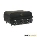 Barbecue gaz - 3 brleurs - flavo 60 cook in garden