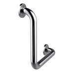 Barre d'appui coud�e - 90� - inox - 400x400mm - care normbau