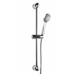 Barre de douche avec douchette anticalcaire 3 jets - indra disflex Barre de douche avec douchette anticalcaire 3 jets - indra disflex
