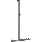 Barre de douche modulable anthracite - t ou l - arsis pellet asc