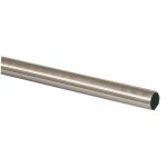 Barre de penderie ronde - acier inoxydable - diamtre 16mm duval