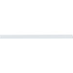 Barre de pouss�e ovale 1130 mm pour antipanique idea push non coupe - feu - blanc 9016 iseo city