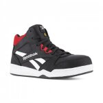 Baskets de s�curit� hautes bb4500 safety s3s src hro esd - cuir noir et rouge - taille 38 reebok