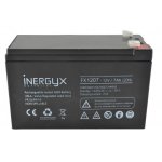 Batterie 12v rechargeable vrla / agm avec boitier abs fr - fx 1207 izyx