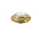 Bille porteuse - diametre 13 mm - 3 trous de fixation - charge 15 kg avl