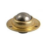 Bille porteuse - diamtre 14 mm - 3 trous de fixation - charge 15 kg avl