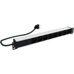 Bloc d?alimentation 19 pouces 8 prises avec cordon genesia