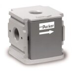 Bloc collecteur prise de pression srie p32 filetage bspp cylindrique p32md14022n parker legris
