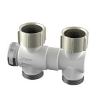 Blocs de raccordement sans vanne - mod�le droit sans vidange stelrad