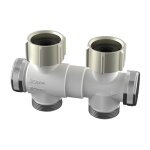 Blocs de raccordement sans vanne - mod�le droit avec vidange stelrad