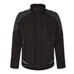 Blouson softshell noir avec fermeture  rabat galaxy 8810 - taille xxl engel