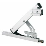 Bo�te compas pour ferme - imposte � tringle ol 90 - argent geze