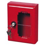 Boite � cl� avec vitre en plexiglass avec batteuse h520 et marteau devismes
