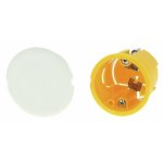 Bote d'encastrement luminaire pour cloisons sches legrand