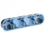 Boîte d'encastrement xl air'métic pour cloisons sèches - 4 postes - p40 eurohm Boîte d'encastrement xl air'métic pour cloisons sèches - 4 postes - p40 eurohm