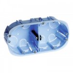 Boîte d'encastrement xl pro - pour cloisons sèches - 2 postes - p40 eurohm Boîte d'encastrement xl pro - pour cloisons sèches - 2 postes - p40 eurohm