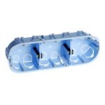 Boîte d'encastrement xl pro - pour cloisons sèches - 3 postes - p40 eurohm Boîte d'encastrement xl pro - pour cloisons sèches - 3 postes - p40 eurohm