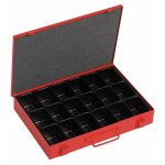 Bote  outils mtal - 18 cases sori