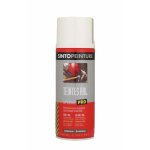 Bombe de peinture antirouille - multi supports - 400ml - blanc mat sinto