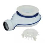 Bonde de douche compacte sans capot - turboflow xs nicoll Bonde de douche compacte sans capot - turboflow xs nicoll