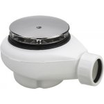 Bonde de douche 90 mm capot chromé - sortie horizontale - tempoplex viega Bonde de douche 90 mm capot chromé - sortie horizontale - tempoplex viega