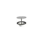 Bonde pour vier - plastique -  grille plate pour vier grs valentin