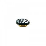 Bonde de lavabo  coulement libre - grille 63 mm - serrage 0 / 55 mm valentin
