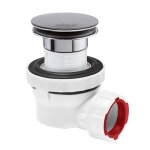 Bonde de lavabo  pression avec siphon gain de place 32 - nano 6. 7 wirquin pro