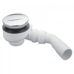 Bonde siphoïde - abs chromé - Ø 90 mm - turboflow - tb90 nicoll Bonde siphoïde - abs chromé - Ø 90 mm - turboflow - tb90 nicoll