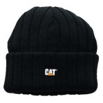 Bonnet - 100% acrylique - avec logo cat - noir - c443 caterpillar Bonnet - 100% acrylique - avec logo cat - noir - c443 caterpillar