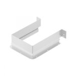 Bordure de protection tiroir - d�coupe rectangulaire du siphon - blanc hettich