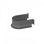 Bordure de protection du tiroir - d�coupe arrondie siphon - anthracite hettich