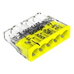 Borne de connexion - automatique 2273 - pour fils rigides 5x0, 5 a 2, 5mm2 wago