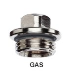 Bouchon latral de vidange pour radiateur - borgne - mle rbm