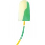 Bouchons d'oreilles jetables bio - soft en mousse biologique - bote de 100 - avec cordon pip