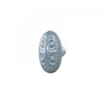 Bouton double - en fonte orn - gris bouvet