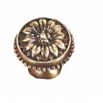 Boutons louis xvi 1001 - laiton patin - diamtre 25 mm ferrasse