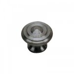 Boutons de meuble 1538 en fer poli - diamtre 25mm dubois