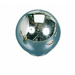 Boutons de meuble boule en laiton chrom - diamtre 25mm bricozor