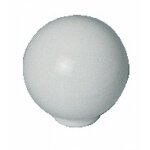 Boutons de meuble boule rsine 5001 - blanc bricozor